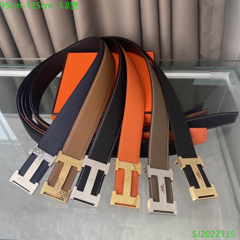 Hermes Belt 38mmX95-125cm 7D103